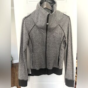 Lululemon Grey funnel neck women’s jacket